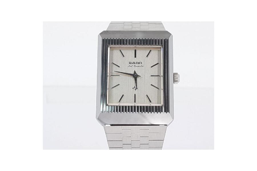 保証付 ラドー アートクォーツ メンズ クォーツ 腕時計 裏蓋キズ有り