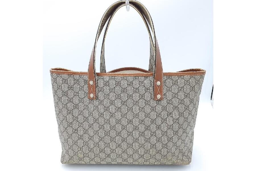 GG グッチ GUCCI トート バッグ ショルダー 211137 ベージュ