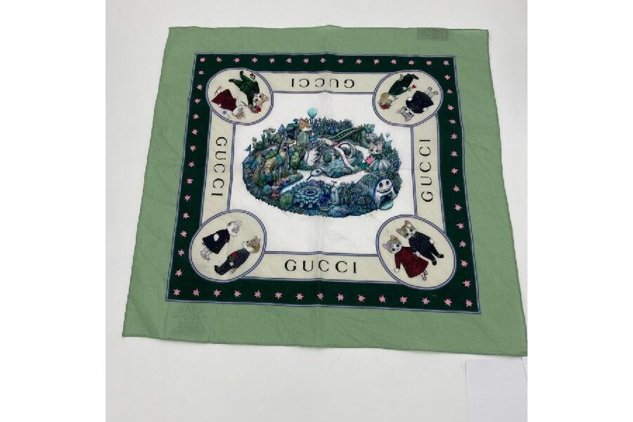 GUCCI限定 ヒグチユウコのグリーンハンカチ のご紹介！｜2026年03月09