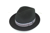 クリスティーズロンドンCHRISTYS' LONDON中折れウールハット黒59 Christies ファーフェルト ハット クリスティーズロンドン 帽子