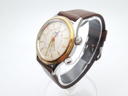 ORIS オリス　アラーム付 418-7451-63 手巻き 腕時計 ORISのアラーム付き手巻き腕時計を買取しました。アラームは、2
