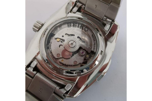セイコー セイコー5 7S36-04M0 自動巻き メンズ 腕時計 黒文字盤 SEIKO