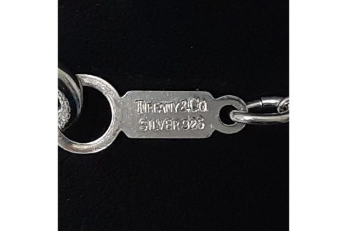 ティファニー ネックレス トヨタコラボ Tロゴ ロング シルバー Tiffany