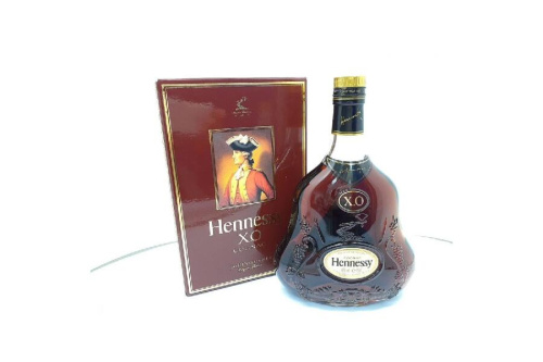 O1426 食品・飲料・酒 未開栓 金キャップ ヘネシー コニャック X.O