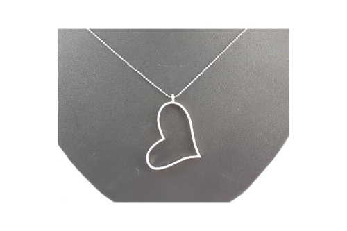 ラソマ LASoma K18WG ネックレス ダイヤモンド 0.5ct 9.1g