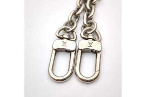 Louis Vuitton 純正 ウォレットチェーン シルバー LOUIS VUITTON ルイヴィトン ウォレットチェーン シルバーカラー