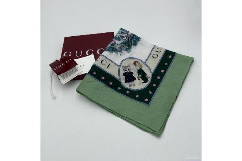 GUCCI限定 ヒグチユウコのグリーンハンカチ のご紹介！｜2026年03月09