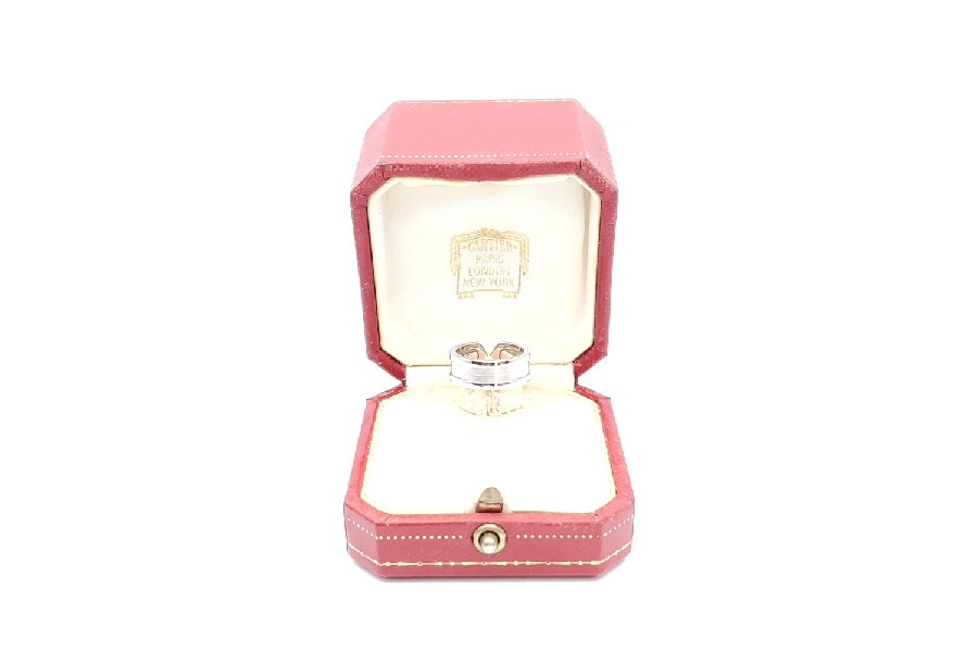普段使いにぴったりな【Cartier(カルティエ) ドゥーブル2C リング