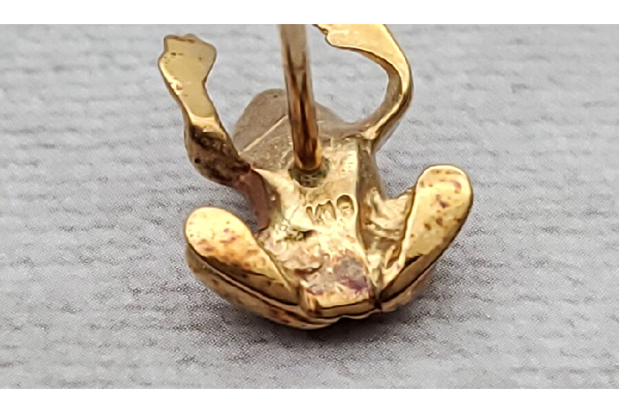 カエルモチーフの18金のタイピン】お売りいただきました！！｜2022年07