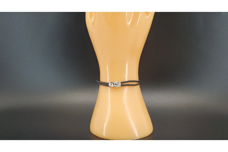 FOREVERMARK フォーエバーマーク エンコルディア コード ダイヤモンド ブレスレット プラチナPT950 レディース