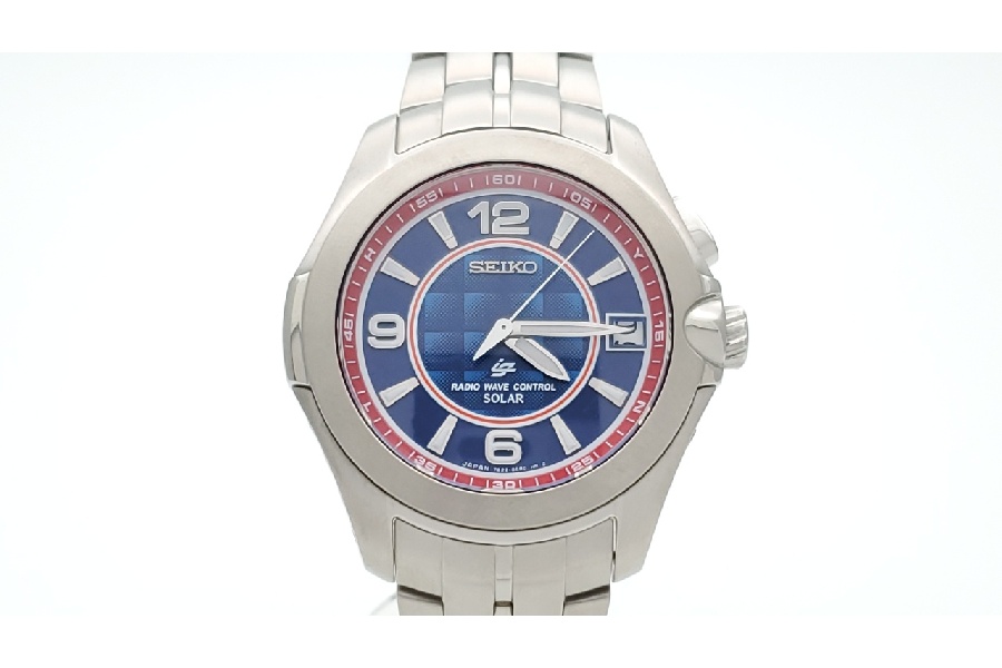 SEIKO セイコー ソーラー イグニッション 腕時計 7B22-0AA0