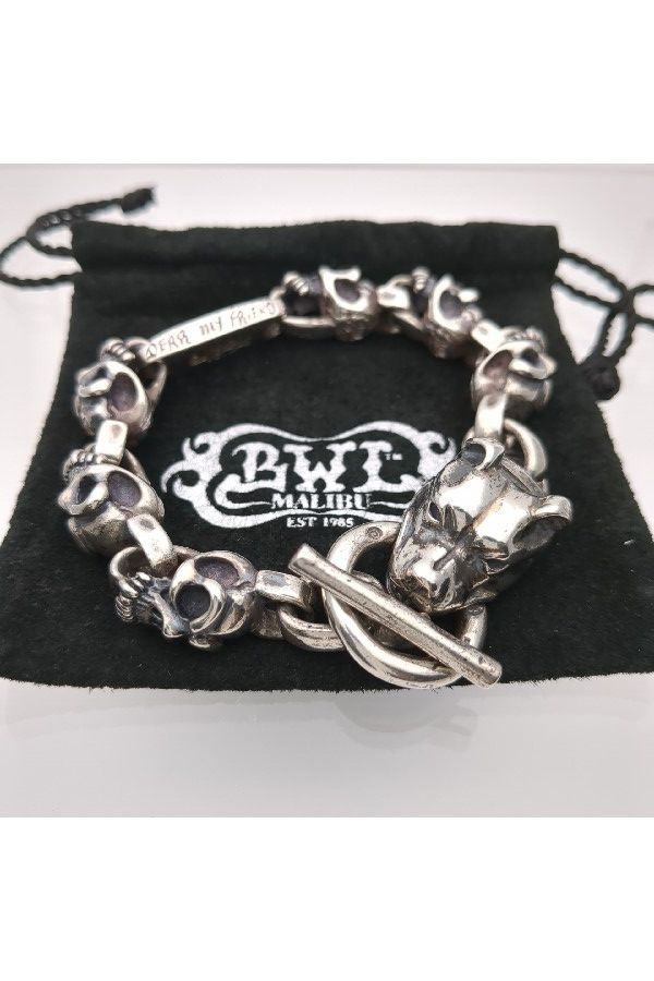 ビルウォールレザー(Bill Wall Leather)ドッグヘッドスカル ビルウォールレザー(Bill Wall Leather)ドッグヘッドスカル