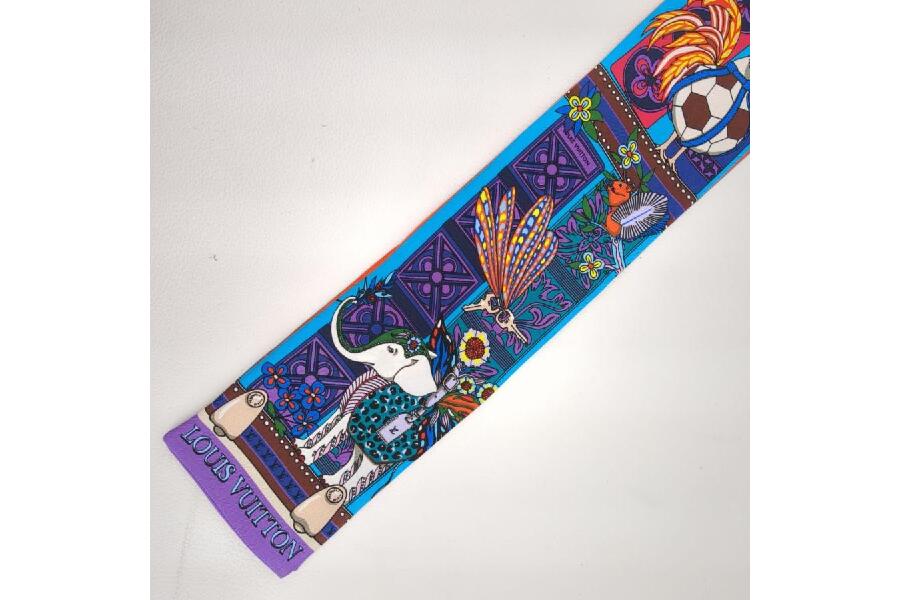 ルイヴィトン バンドー M76434 ツイリー モノグラム シルクスカーフ