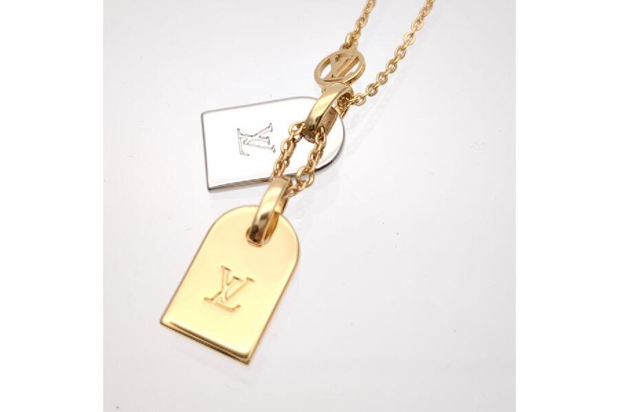 美品 ルイヴィトン ネックレス ナノS00 45cm モノグラム M63141