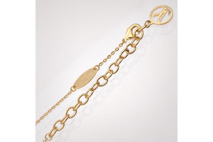 美品 ルイヴィトン ネックレス ナノS00 45cm モノグラム M63141