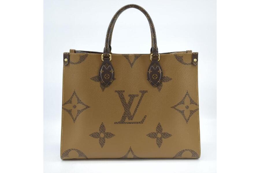 ＊目を惹く可愛さ【Louis Vuitton】オンザゴー MM トートバッグ 定番人気】Louis Vuitton☆オンザゴー MM トートバッグ (Louis