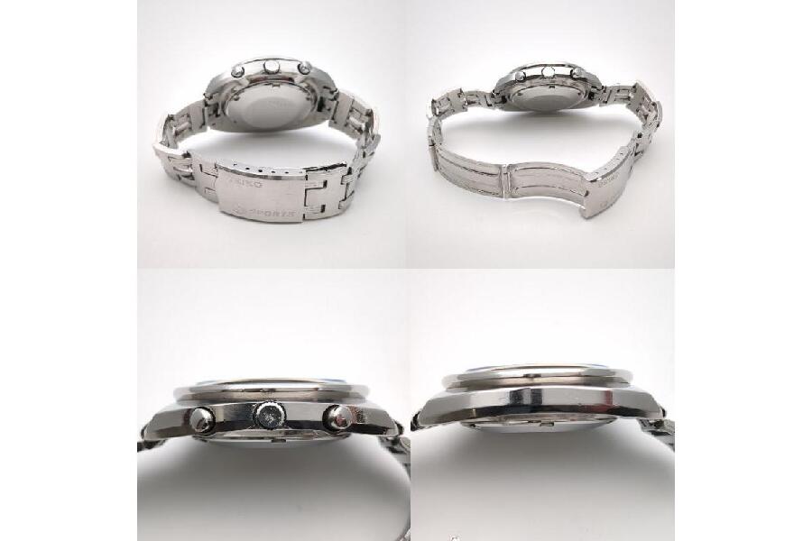 セイコー スピードタイマー 6139-6000 自動巻 SS ネイビー文字盤