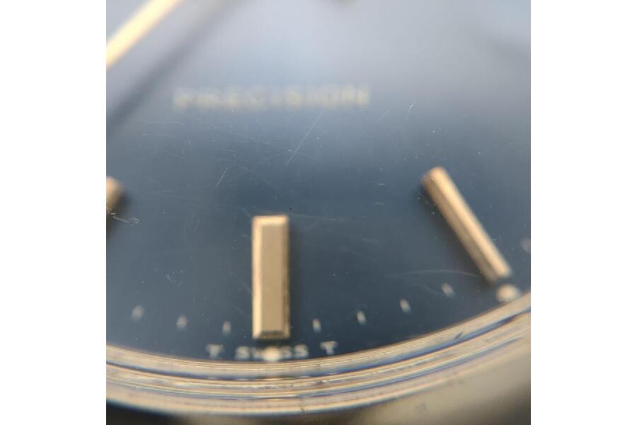 ロレックス プレシジョン 6694 手巻き 社外ベルト ネイビー文字盤 50h