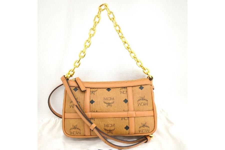 MCM チェーンバッグ ショルダーバッグ ヴィセトス 2WAY 斜め掛け 