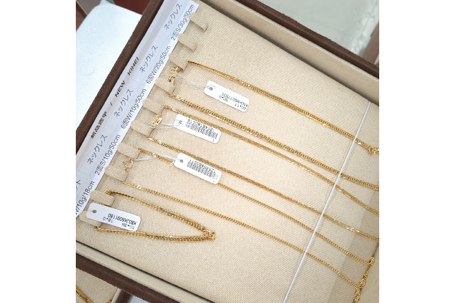 新品、中古喜平、印台リングやネックレスの販売もしております｜2024年