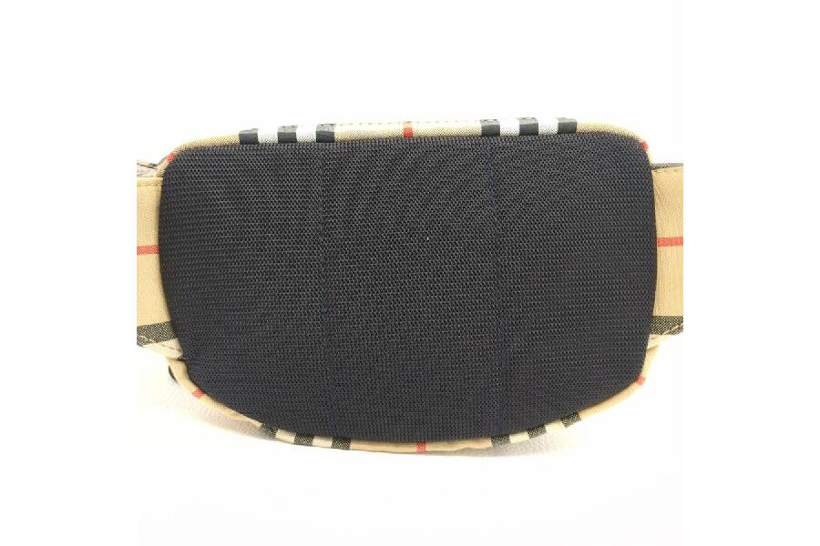 美品 バーバリー ボディバッグ ウェストバッグ ノバチェック