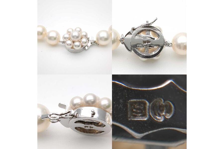 TASAKI パールネックレス 43g 真珠 8.2mm 43cm ケース タサキ