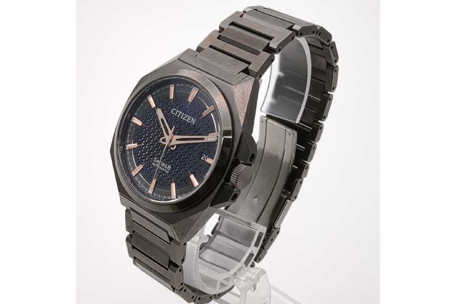 中古 シチズン CITIZEN NA1015-81Z シェル /ブラック メンズ 腕時計 