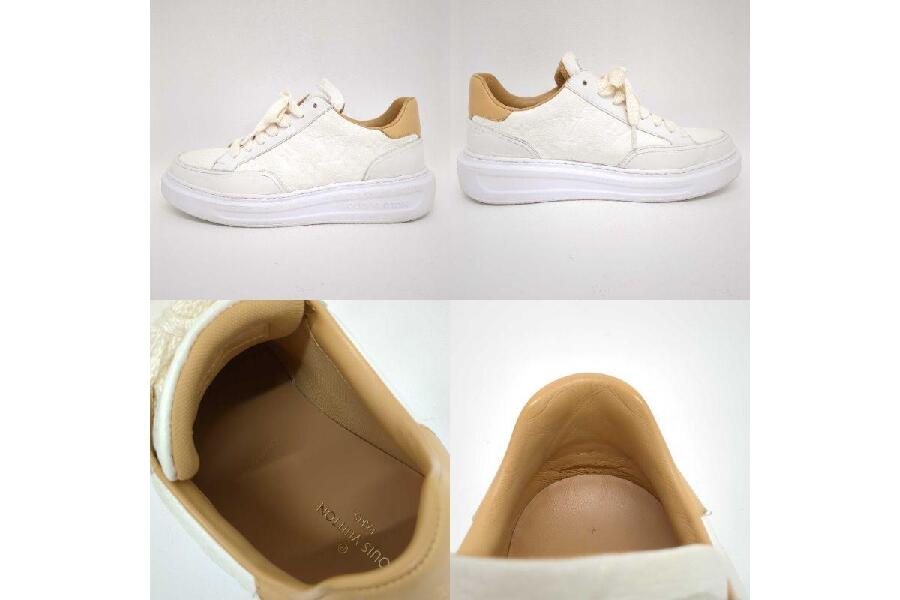 LOUIS VUITTON ビバリーヒルズレザー メンズスニーカー #入荷