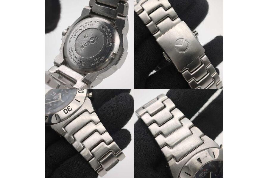 SECTOR 540 クロノグラフ｜ネイビーが映える中古腕時計 #入荷