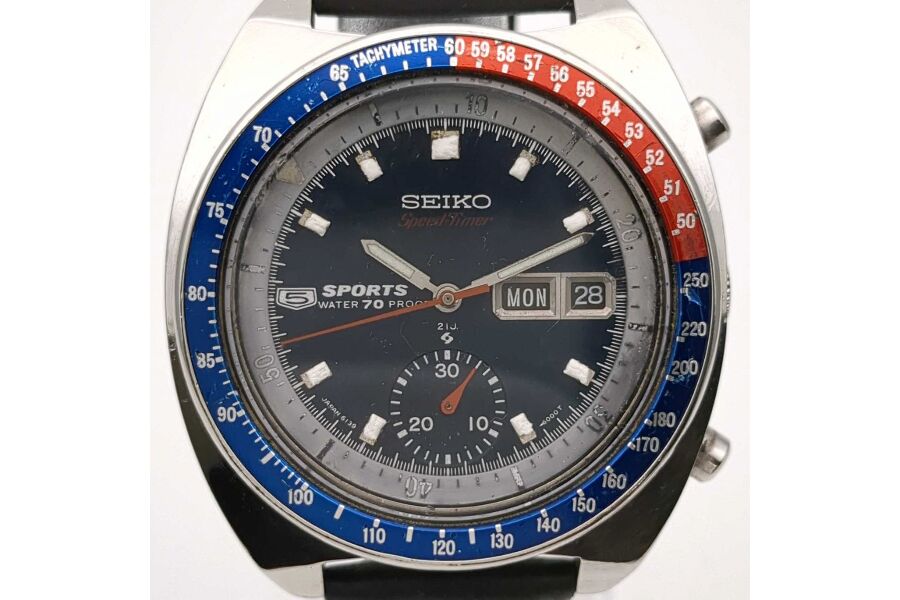 SEIKO セイコー 5 スピードタイマー　ペプシ セイコー 5スポーツ＞より、Pepsi®との初のコラボレーション限定