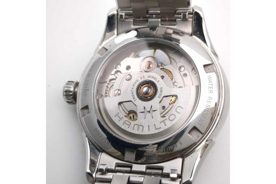 美品 HAMILTONジャズマスター自動巻きスカイブルー #入荷しま 美品 HAMILTONジャズマスター自動巻きスカイブルー #入荷しま