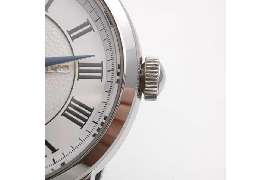 未使用✨ SEIKO　腕時計　ダイヤ9P　オープンハート　自動巻き　コンビ　限定 SEIKO】セイコー『スバル オープンハート メカニカルウォッチ』SZSF005