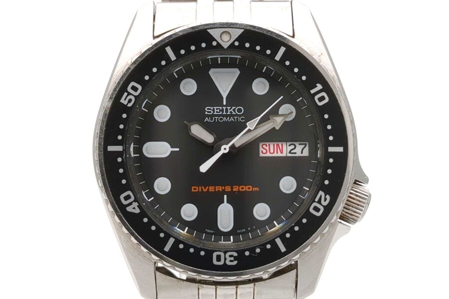 セイコー ダイバー 7S26-0030 自動巻 波マーク その名は「ブラック