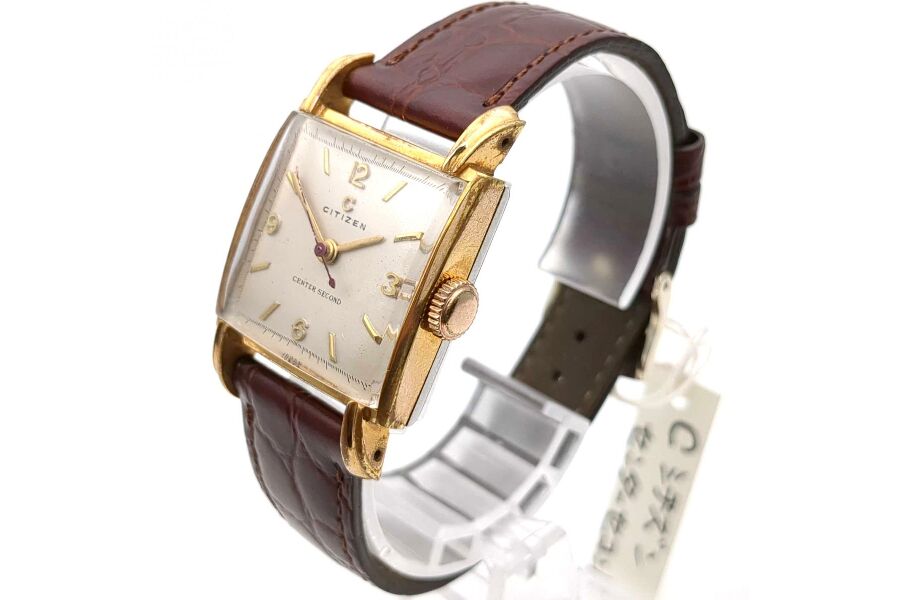 シチズン センターセコンド Ref.14001 手巻き シチズン センターセコンド Ref.14001 17石 手巻 OH済 1950年代
