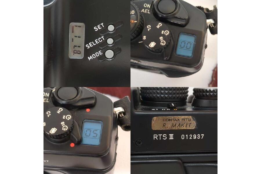 【B品】CONTAX RTS Ⅲ コンタックス シャッター 動作 #f2 B品】CONTAX RTS Ⅲ コンタックス シャッター 動作 #f2 フィルム