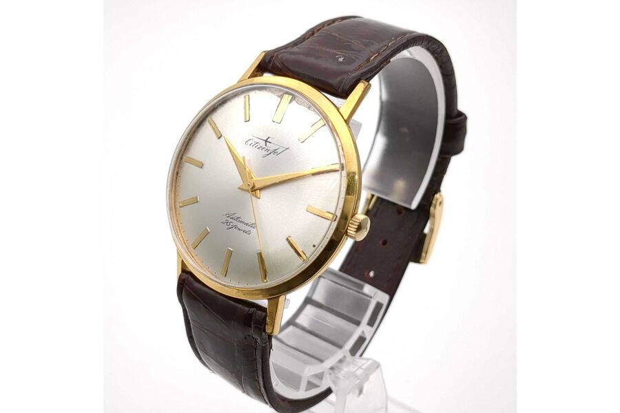 シチズン時計ジェット シチズン CITIZEN ジェット オートデーター 希少なメダリオンケース