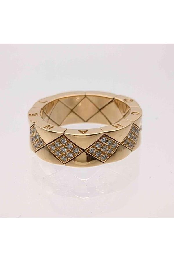 シャネル輝くマトラッセリング 16号 K18ゴールドの魅力 #入荷しました