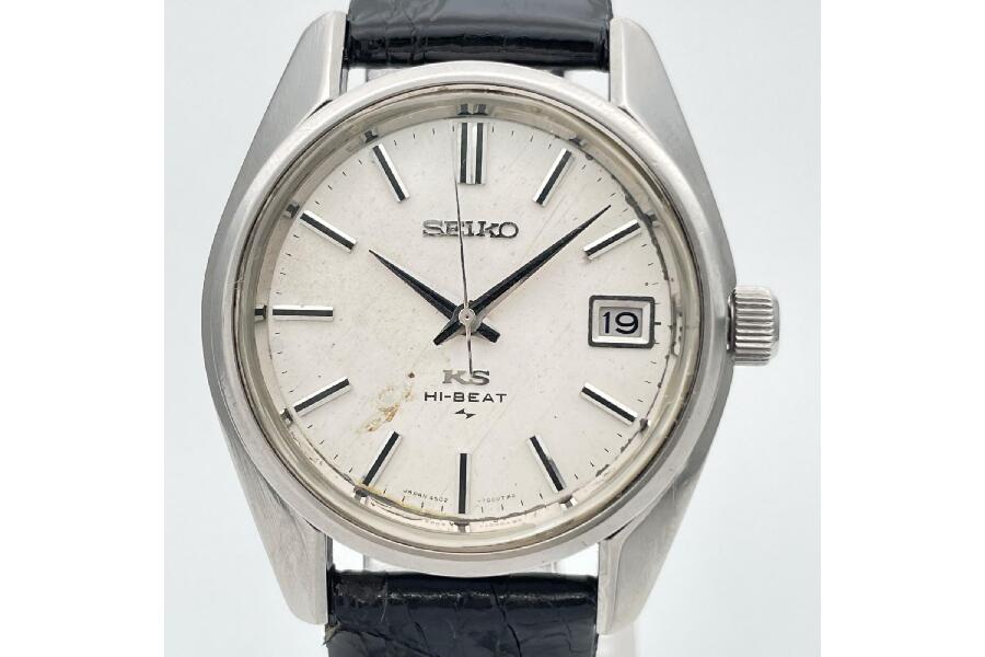 セイコー SEIKO KS45 4502-7001 キングセイコー ハイビート キングセイコー 4502-7001 手巻き 45KS ハイビート 71年製｜2026年10月