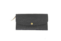 美品 モンブラン ブラック 小銭入れ w11x L7cm 極美品 MONTBLANC モンブラン 長財布 2つ折り財布 ブラック 箱