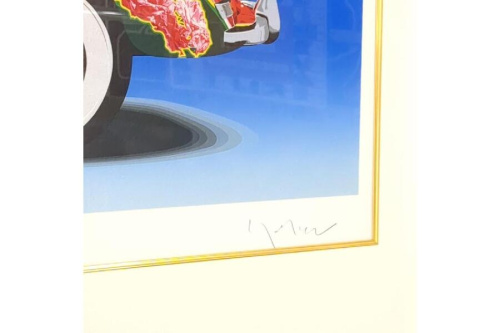 ヒロ ヤマガタ FATHER&SON Ⅱ 父と子2 シルクスクリーン 保証書付 ヒロ ヤマガタ FATHER&SON Ⅱ 父と子2 シルクスクリーン 保証