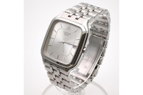 Seiko Credor 8J82-5A10 GCAX023 Stainless Steel Date Quartz