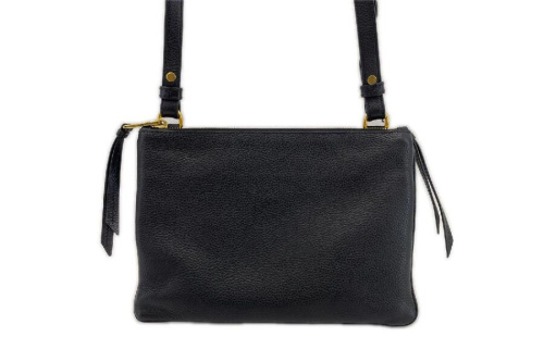 【晴子】Prada ブラック ショルダーバッグ プラダ ショルダーバッグ レディース TESSUTO SAFFIANO ブラック