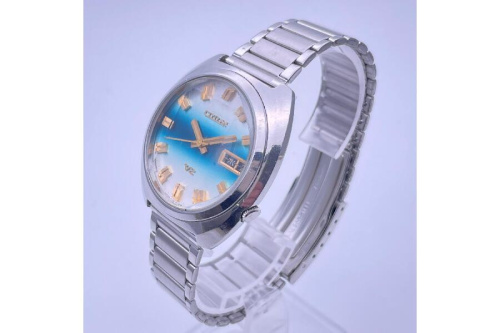 CITIZEN セブンスターV2 ブルー×ホワイト 38mm 中古品｜2026年07月23日