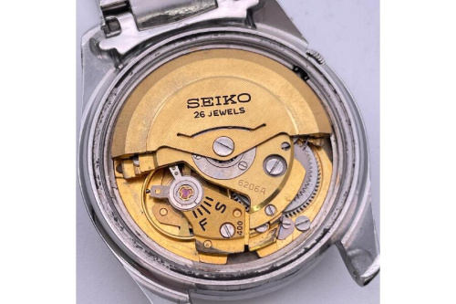 セイコーマチック 6206-8040 自動巻 シルバー文字盤 メンズ