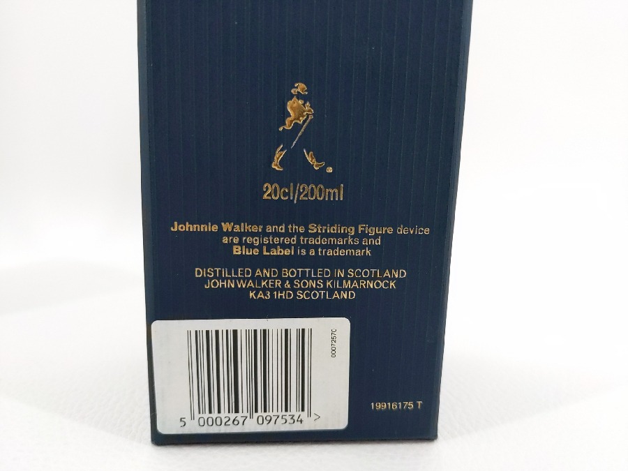 Johnny Walker(ジョニーウォーカー)ブルーラベル 200ml 43.0 Johnny Walker(ジョニーウォーカー)ブルーラベル 200ml 43.0