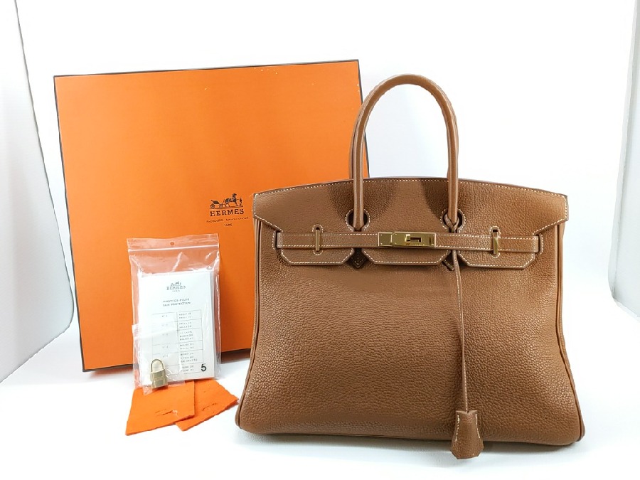 HERMES バーキン 35 ゴールド