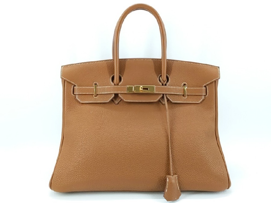 HERMES エルメス BIRKIN バーキン３５ トゴ ゴールド 買取り 入荷中 
