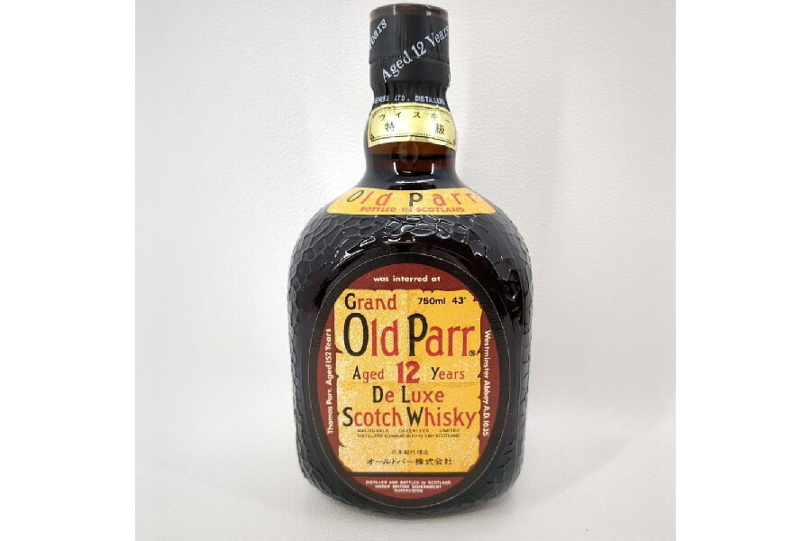 【古酒】 グランド　オールドパー デラックス　正規品 43度 750m Grand Old Parr グランド オールドパー デラックス スコッチ
