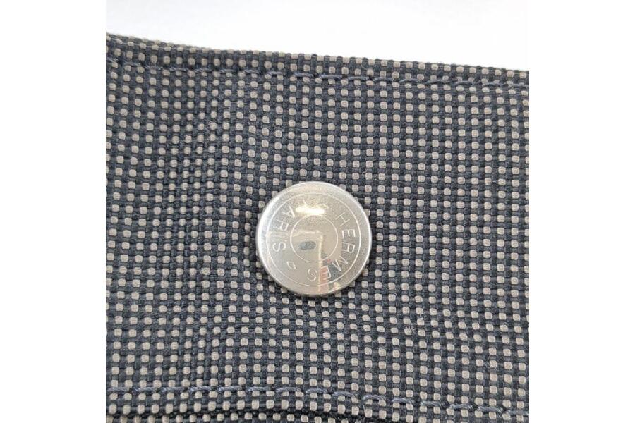 HERMES エルメス アドPM エールライン グレー キャンバス カデナ