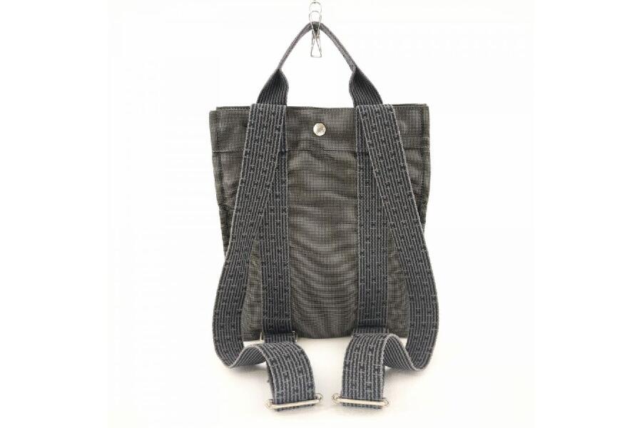 HERMES エルメス アドPM エールライン グレー キャンバス カデナ